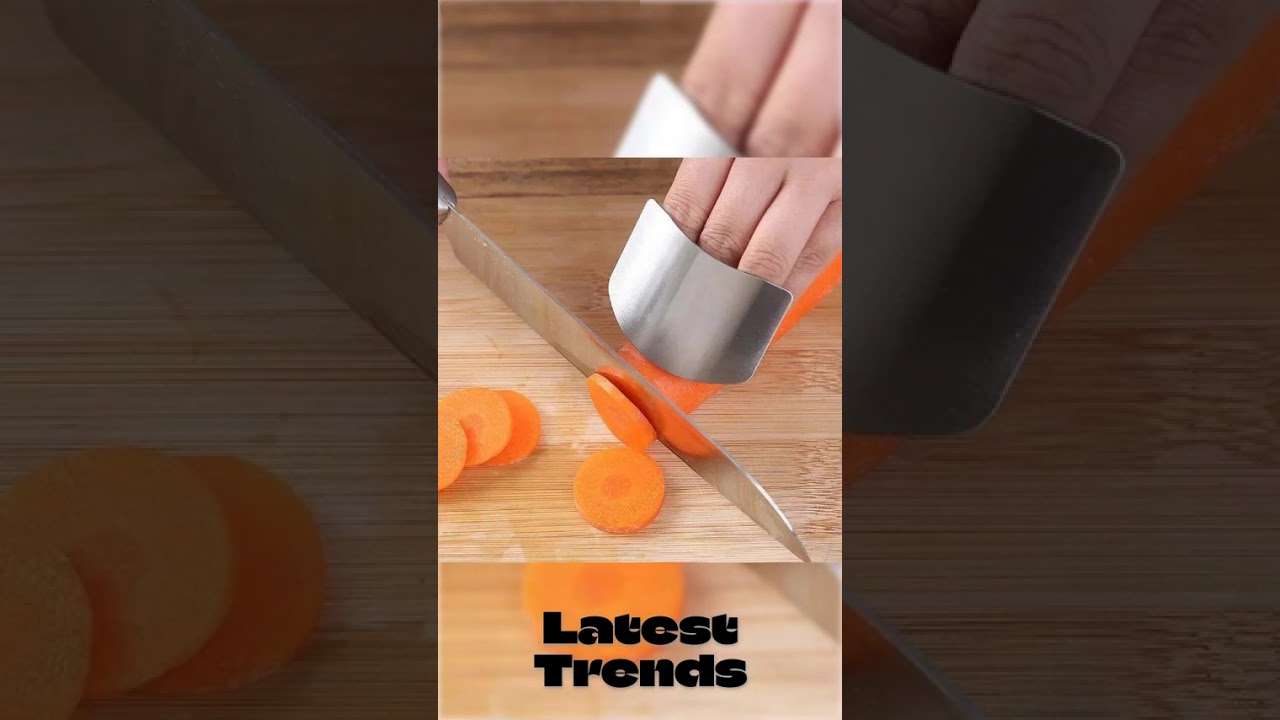 Stainless Steel Finger Guard Finger Hand Cut Hand Protector Knife Cut Finger Protection Kitchen C...