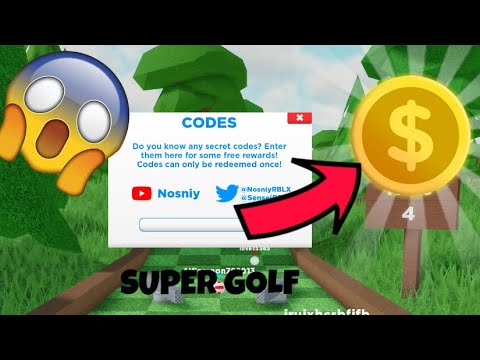 ALL CODES IN SUPER GOLF 2020! (Codes in description) 