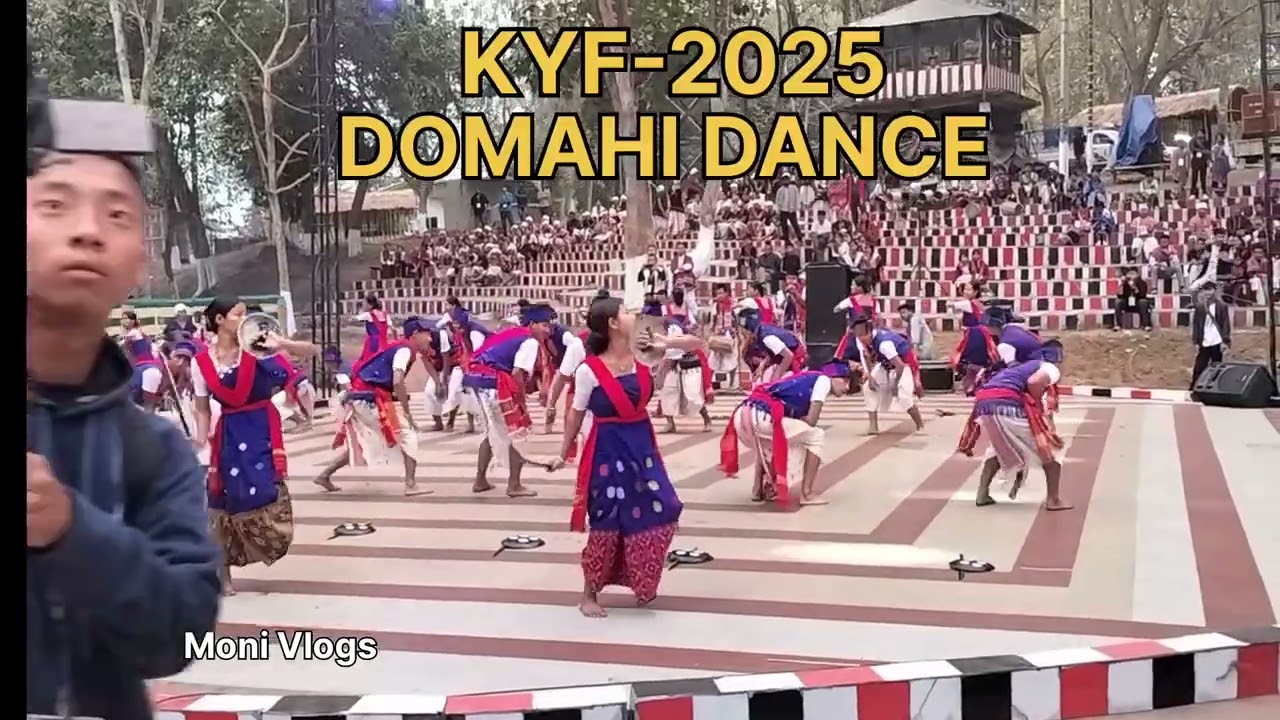 DOMAHI DANCE |🪩 Karbi Youth Festival 2025 | KYF | Diphu Taralangso Karbi Anglong |Moni Vlogs