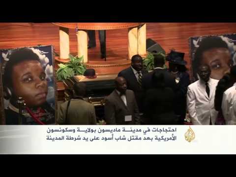 احتجاجات بولاية وسكونسون بعد مقتل شاب أسود