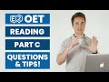 OET Reading Part C: Questions & Tips with Jay!