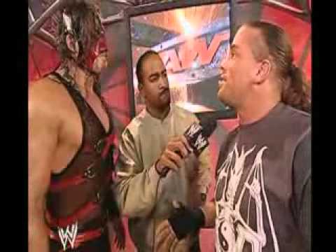 Coach interviews Kane and Rvd - YouTube