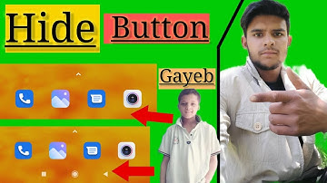 how to hide navigation bar in poco m3