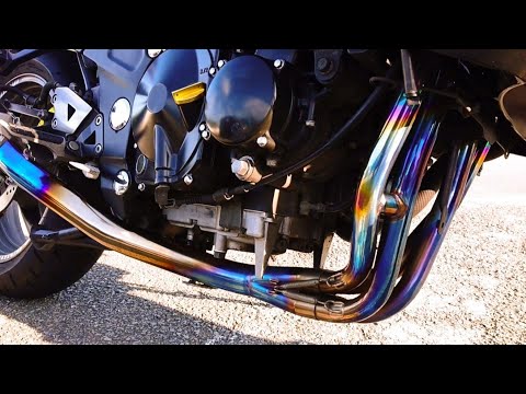ZZR400 BEET フルエキ kawasaki ZZR400 👍ライダーの休日【BEET ナサートR 「チタンフルエキ