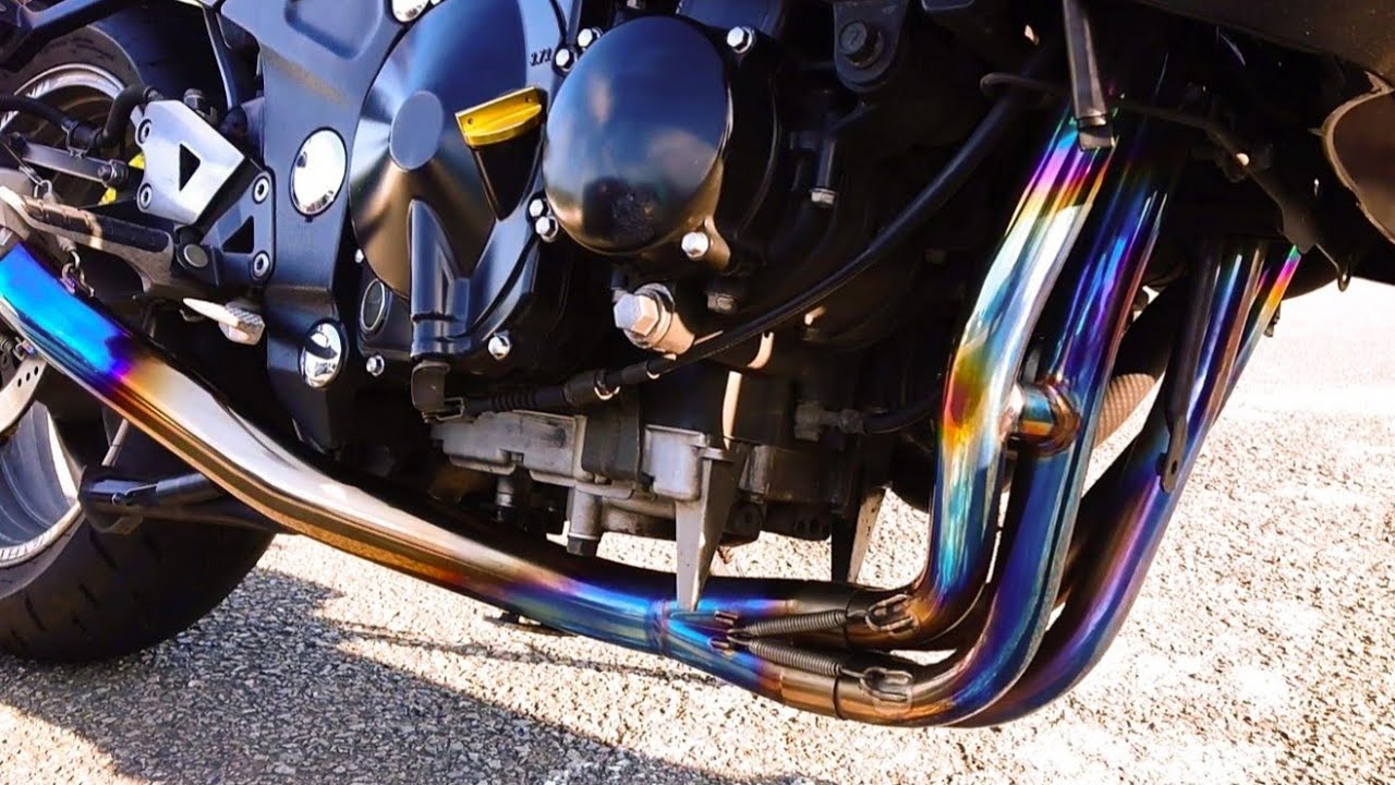 kawasaki ZZR400 👍ライダーの休日【BEET ナサートR 「チタンフルエキマフラー」】価格133,000円