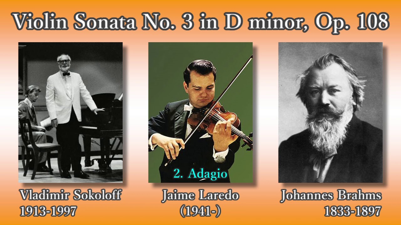 Brahms: Violin Sonata No. 3, Laredo & Sokoloff (1959) ブラームス
