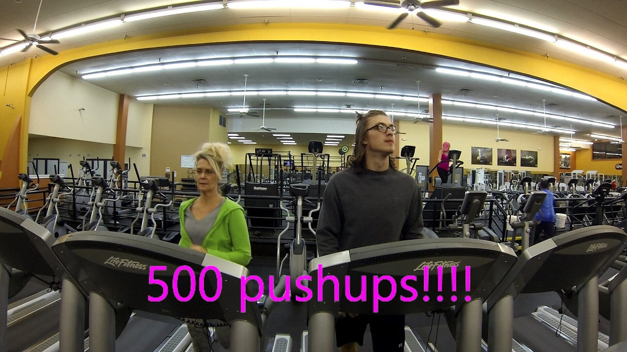 500 Push ups in one session challenge!! - YouTube