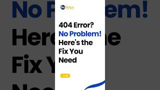 404 Error? No Problem! 🚫🔧 Here’s how to fix it and keep your visitors on track.