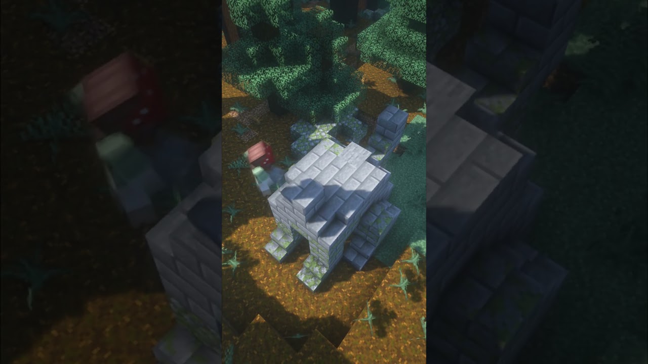 Building a chonky Cat Statue in Minecraft v1! [tutorial + download]