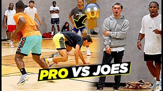 We Brought an NBA G League Pro Into The Gym & Things Got CRAZY! 5v5 Basketball