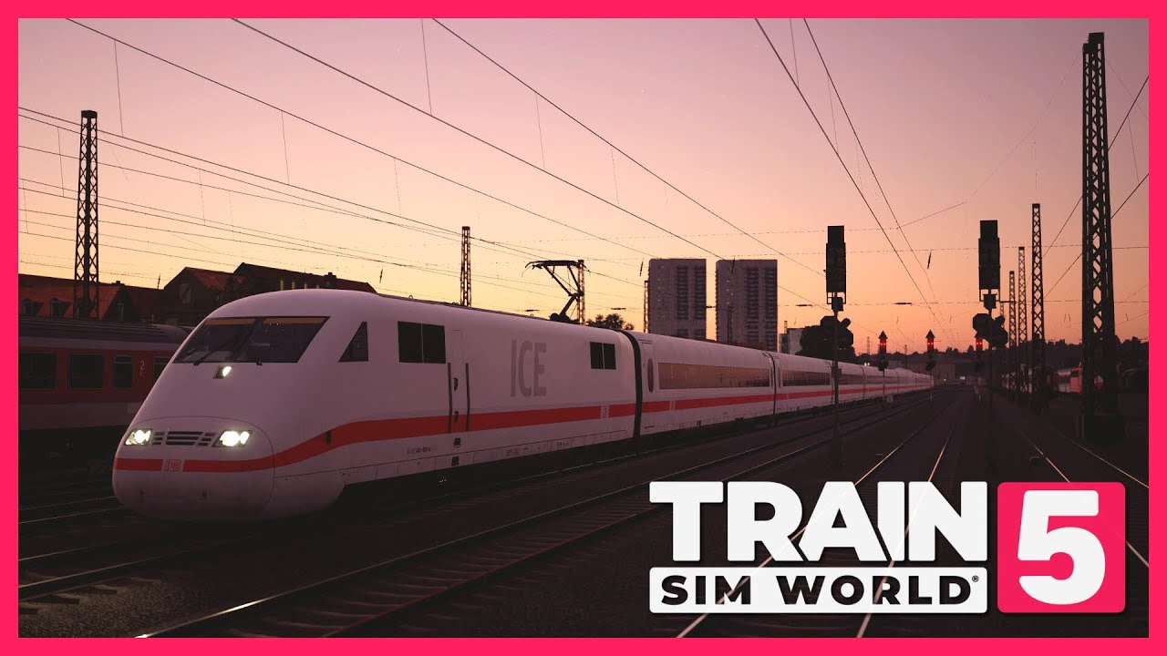 LIVE】朝夜2便だけやってくる？ ICE1で西ドイツ ライン川左岸線を行く