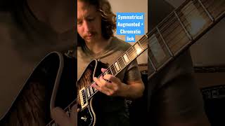 Symmetrical Augmented+ Chromatic lick #jazzfusion #arpeggio #chromatic