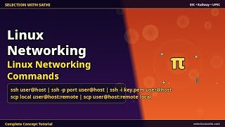 Linux Networking Commands | Linux Networking Commands | Selection With Sathi