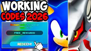 *NEW CODES* ALL WORKING CODES FOR SONIC SPEED SIMULATOR IN 2026! ROBLOX SONIC SPEED SIMULATOR CODES