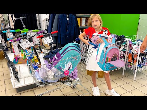 СОФИЯ И ПОДГОТОВКА К ШКОЛЕ. BACK TO SCHOOL. СОФУНЬЯ ШАЛУНЬЯ