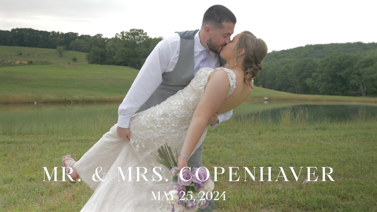 Mr  & Mrs  Copenhaver Wedding Ceremony