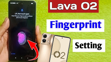 Lava O2 fingerprint setting | Lava O2 me fingerprint screen lock kaise lagaye