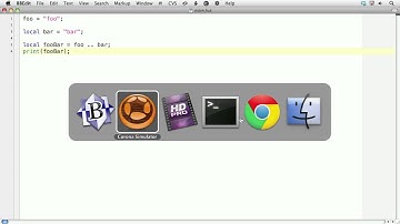Corona SDK Tutorial | Setting and Getting Variables in LUA