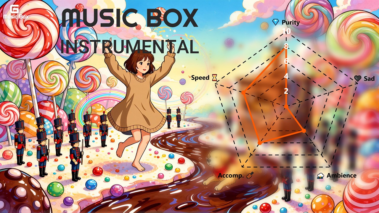 Welcome to Candy Kingdom | Upbeat Music Box & Playful Melodies for Creativity ✨