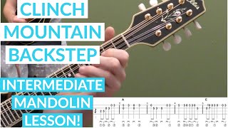 Clinch Mountain Backstep | Intermediate Bluegrass Mandolin Lesson With Tab