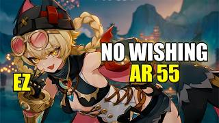 Attempting to Reach AR55 in Genshin Impact WITHOUT EVER WISHING