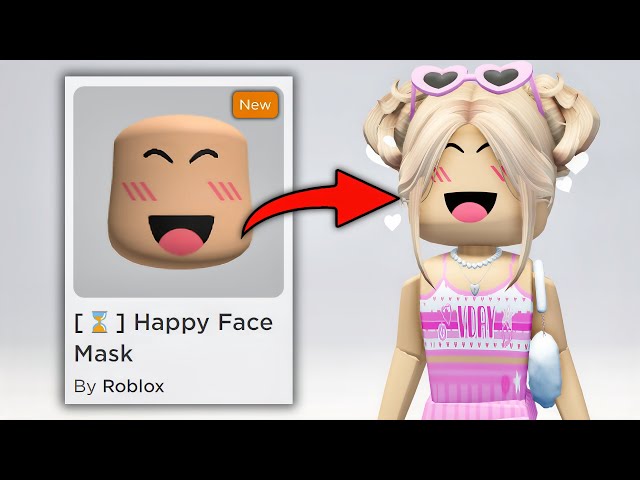 Roblox Limited Item Super Super Happy Face CLEAN Morocco