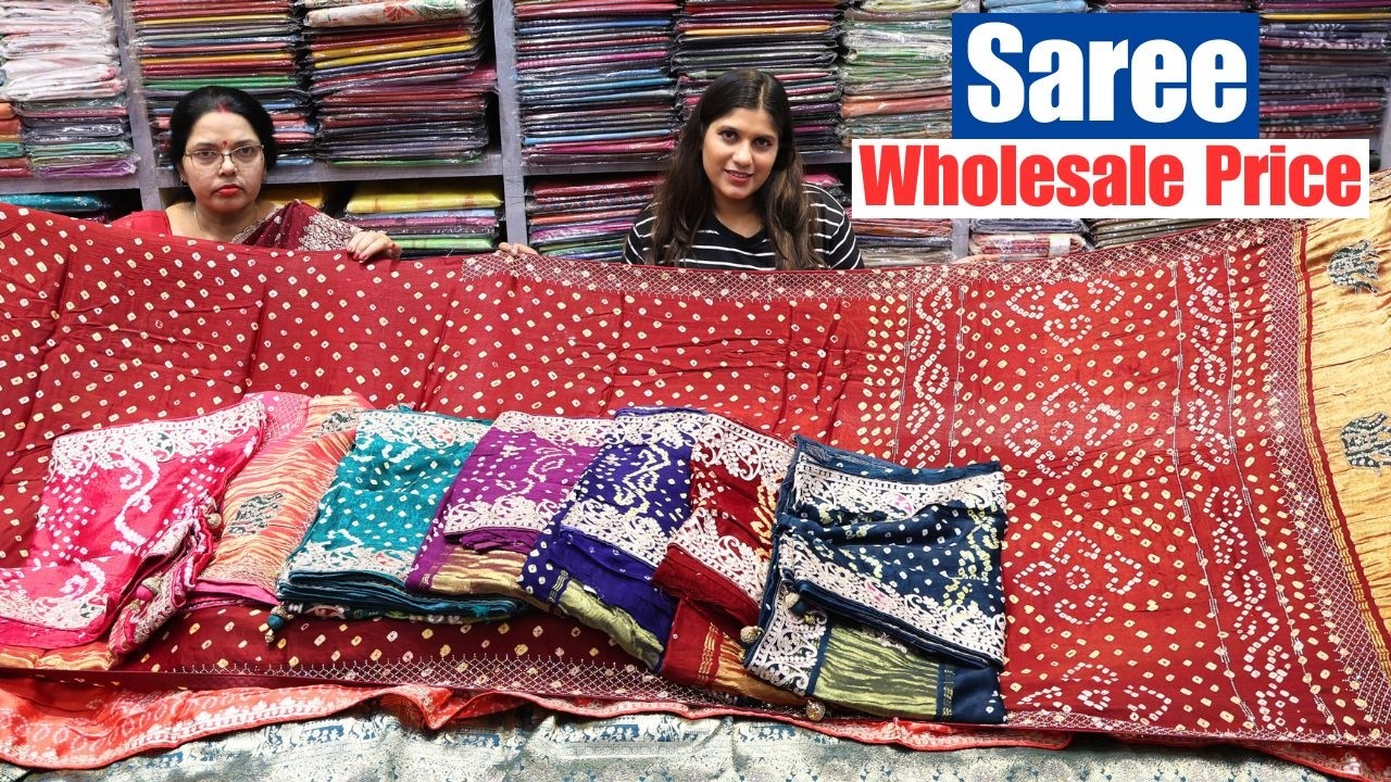 Silk & Party Saree Wholesale Price in Kolkata | Wedding Silk Saree big Wholesaler Barabazar