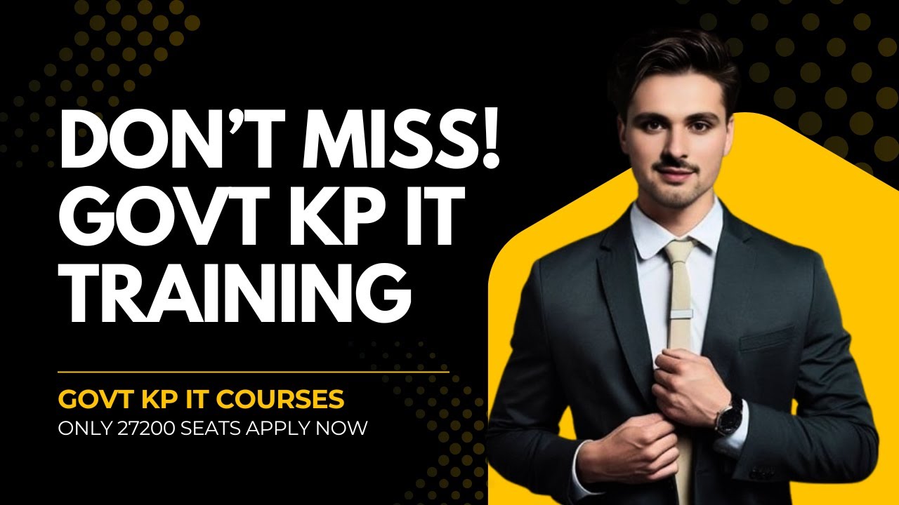 How to Apply for KP Government Free Digital IT Courses | Step-by-Step Guide