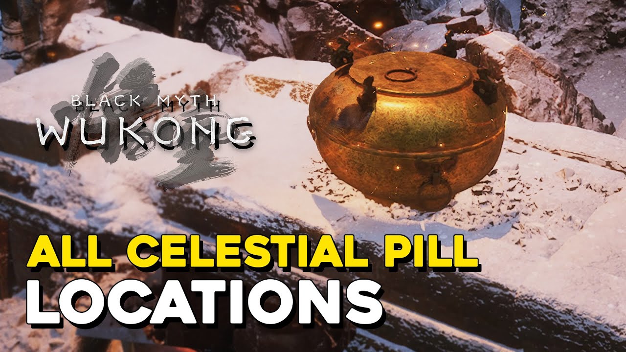 Black Myth: Wukong All Celestial Pill Locations (All Health, Mana & Stamina Upgrades)