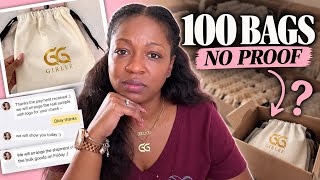 100 Dust Bags. No Proof. Building My First Handbag Brand | Ep. 13