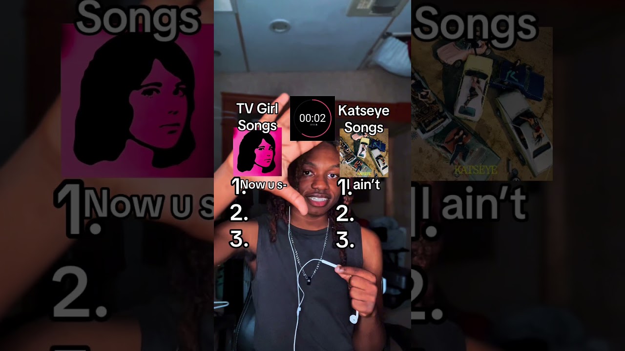 TV Girl Songs VS Katseye Songs #katseye #tvgirl #eyekons #quiz #music