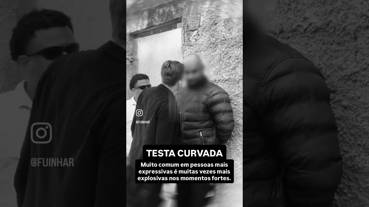E quando o cara tem os olhos de pastor, pode demonstrar um comportamento explosivo diante do da