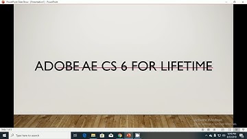 ADOBE AFTER EFFECTS CS 6 DOWNLOAD FOR LIFETIME