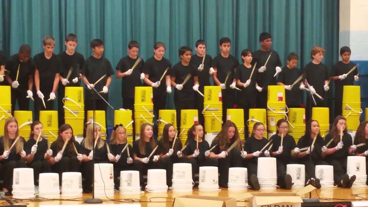 RTMS Bucket Band 2015 YouTube