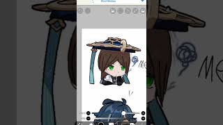 《drawing me and my friends as genshin characters》 #genshinimpact #genshin #nahida