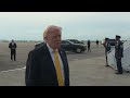 President Trump Gaggles with Press Upon Departure from Palm Beach, FL, May 2, 2026