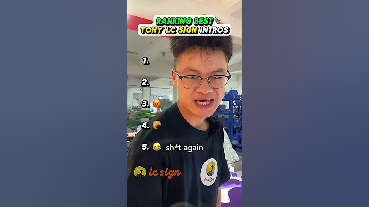 😂 🥐 😡 🫨 💼 | Ranking Best Tony LC Sign Intros 36 🔥 🏆