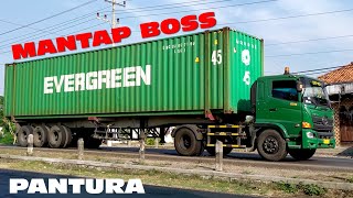 Tuck Pantura - Truk Kontainer box jumbo actros Truk Gandeng Truck Trailer Truk Tangki pertamina dll