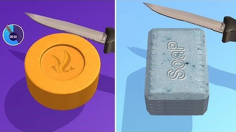 Soap Cutting - All Levels Gameplay Android & IOS (1-3)