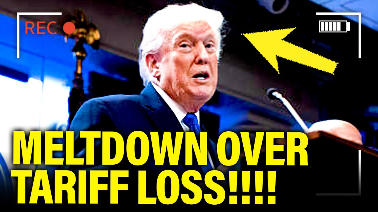 Trump holds DISASTER PRESSER after TARIFFS STRUCK DOWN!!!