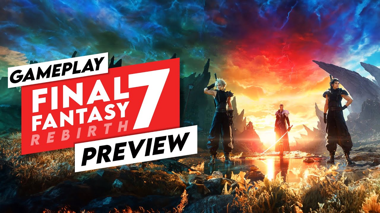 I played FF7 Rebirth early... (Gameplay Preview) - Final Fantasy 7 Rebirth Hands-On