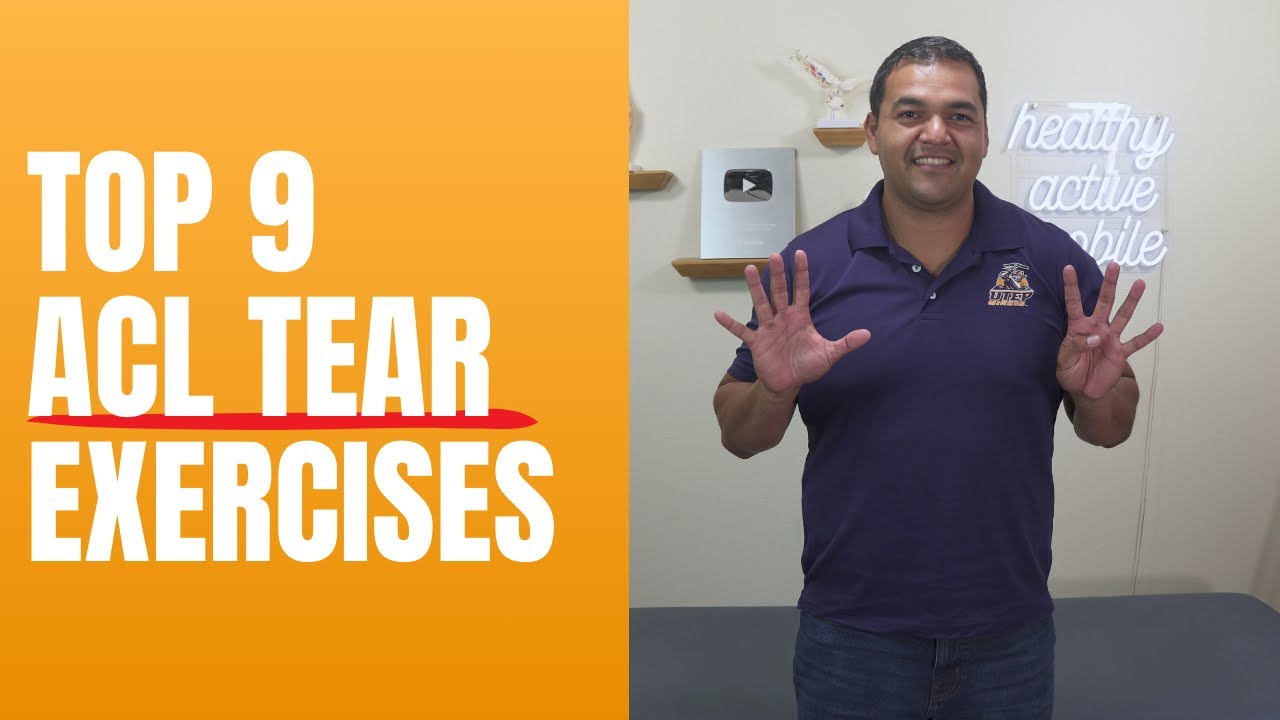 Top 9 Exercises To Help Heal An ACL Tear And Avoid Surgery - YouTube