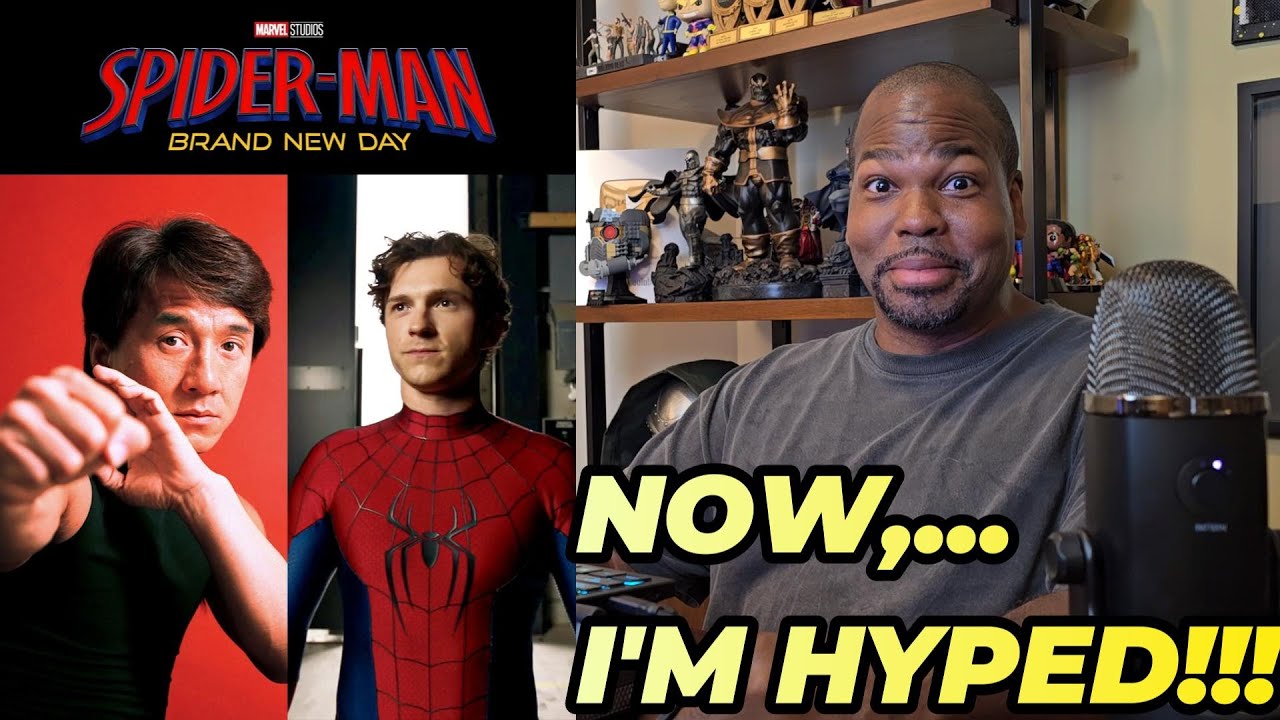 Jackie Chan's Stunt Team is Working on Spider-Man: Brand New Day! - YouTube
