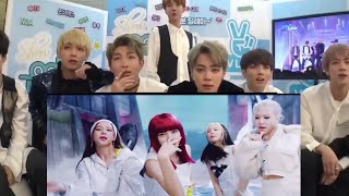 BTS reaction To Blackpink [ How You Like That ] M/V