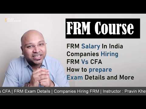FRM Course Full Details In Hindi | FRM Salary In India and USA | FRM Vs CFA | FRM Exam Preparation