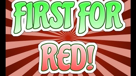 FIRST FOR #RedRC @RedScarce @RedMakn @RedMICZ