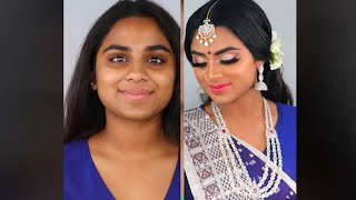 Indian Bridal Makeup look // Asian Bridal Look // #shorts