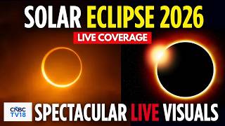 🔴Total Solar Eclipse LIVE Coverage Across The World | Iceland Spain Solar Eclipse 2026 | NASA | N18G