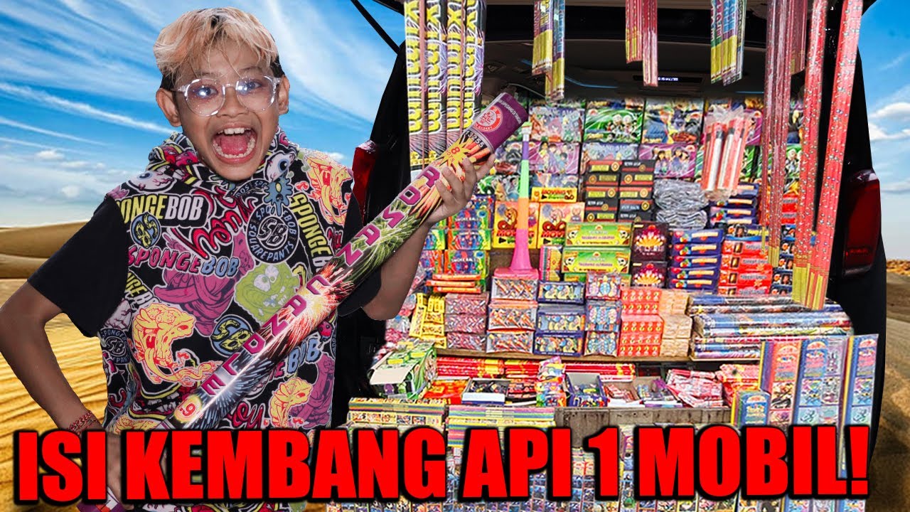 BORONG 1 MOBIL PENUH MERCON ROMAN CANDLE TERBESAR 2,0 DAN SEMUA PETASAN UNTUK MALAM TAHUN BARU!!!