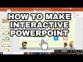 HOW TO MAKE AN INTERACTIVE POWERPOINT | EASY steps